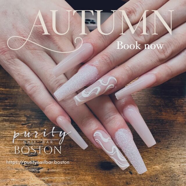 ✨ Neutral Elegance ✨

Fall in love with these stunning coffin-shaped nails featuring soft nude tones, a touch of sparkle, and chic abstract swirls. Minimal yet sophisticated for the perfect autumn look! 🍂💅

Your dream nails are just a booking away: https://puritynailbar.boston

#PurityNailBar #AutumnNails #NudeNails #AbstractNailArt #GlitterNails #FallNailInspo #ElegantNails #NailsByJohn #BostonNails #BostonNailTech #BrightonNails #BrooklineNails #NailsOfInstagram #NailsArtAddict #Nails #NailArt #Beauty #Fashion #LongNails #NailPorn #NailSwag #NailAddict #BrightonMA #boston