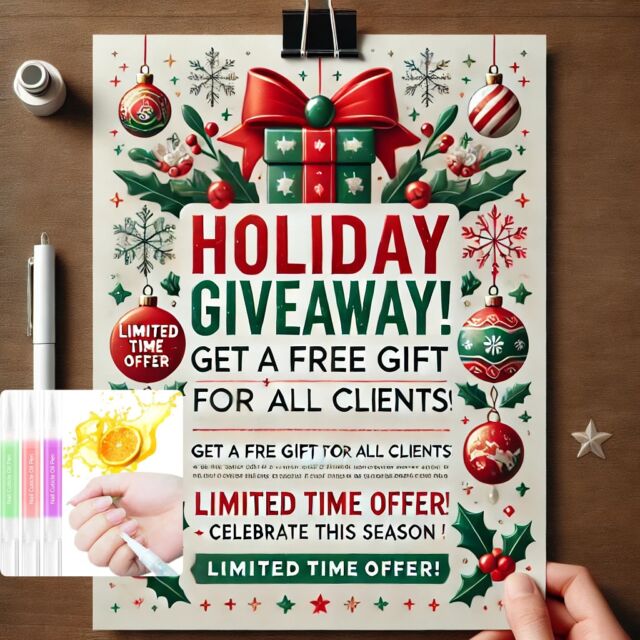 ✨ Holiday vibes, festive nails, and free gifts for all our amazing clients! 🎁💅 Celebrate this season with us and pamper yourself—you deserve it! ❄️ #HolidayGiveaway #NailCareLove #FreeGiftSeason #FestiveNails #PamperYourself #puritynailbar