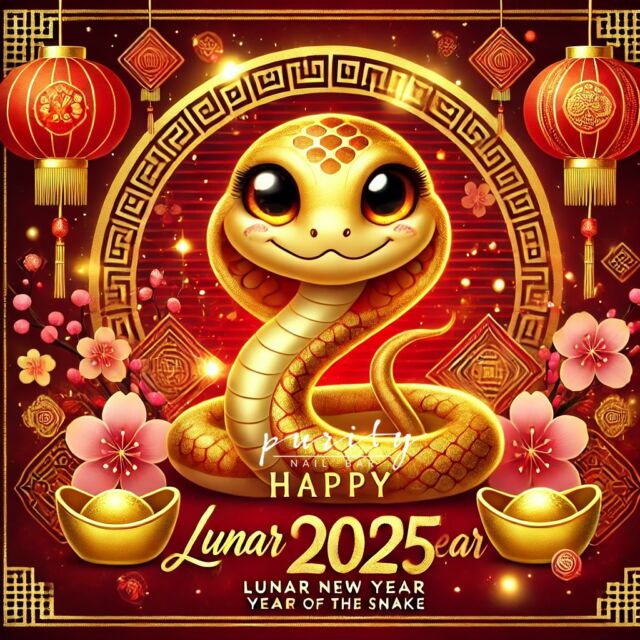 🌟 Happy Lunar New Year 2025! 🐍🎊

Wishing you a year filled with prosperity, wisdom, and transformation as we welcome the Year of the Snake! May this year bring you good fortune, success, and happiness in every aspect of life.

🔗 Book now: puritynailbar.boston

#WinterNails #HolidayNails #ChristmasNails #NailArtLovers
 ▫️ ▫️
#PurityNailBar #NailsByJohn #BostonNails #BostonNailTech #BrightonNails #BrooklineNails #NailsOfInstagram #NailsArtAddict #Nails #NailArt #Beauty #Fashion #LongNails #NailPorn #NailSwag #NailAddict #BrightonMA #boston #bostoncolledge