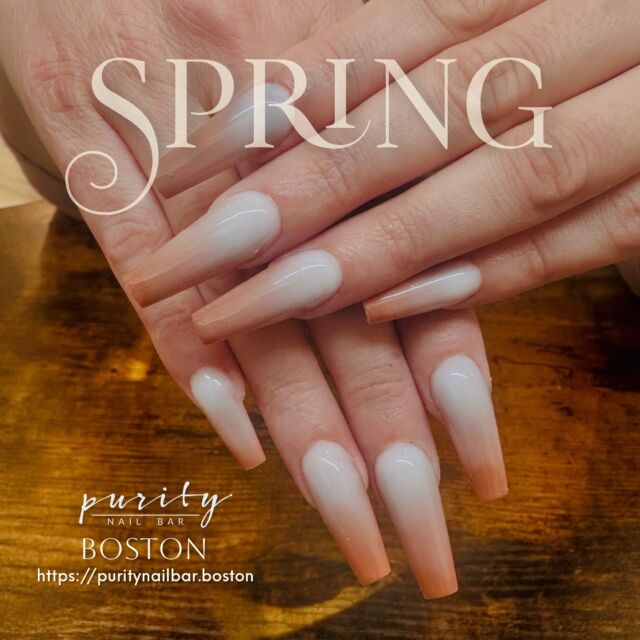 Soft. Sleek. Spring-ready.
This nude ombré set is your go-to for effortless glam — clean, classy, and totally on trend.

Want VIP access to styles like this?
Subscribe now and glow all season.

▫️ ▫️ #PurityNailBar #NailsByJohn #BostonNails #BostonNailTech #BrightonNails #BrooklineNails #NailsOfInstagram #NailsArtAddict #Nails #NailArt #Beauty #Fashion #LongNails #NailPorn #NailSwag #NailAddict #BrightonMA #boston #bostoncolledge 
▫️ ▫️ #PurityNailBar #NailsByJohn #BostonNails #BostonNailTech #BrightonNails #BrooklineNails #NailsOfInstagram #NailsArtAddict #Nails #NailArt #Beauty #Fashion #LongNails #NailPorn #NailSwag #NailAddict #BrightonMA #boston #bostoncolledge